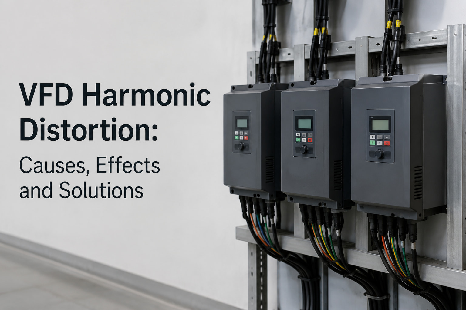 Why Variable Frequency Drives Cause Harmonic Distortion
