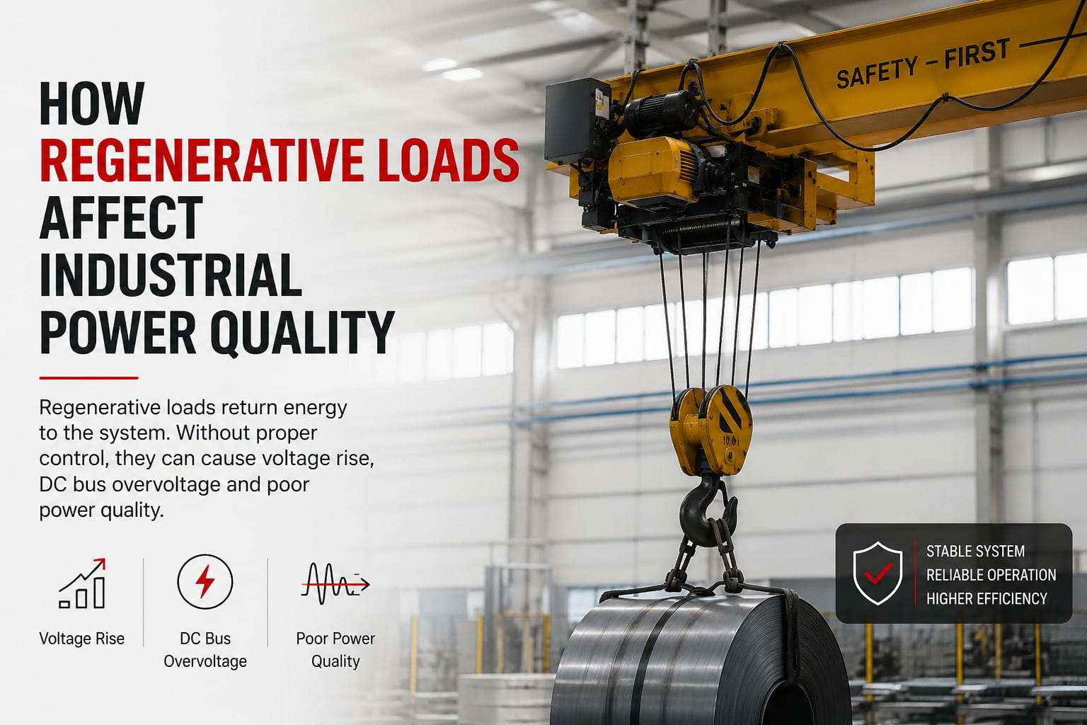 How Regenerative Loads Affect Industrial Power Quality