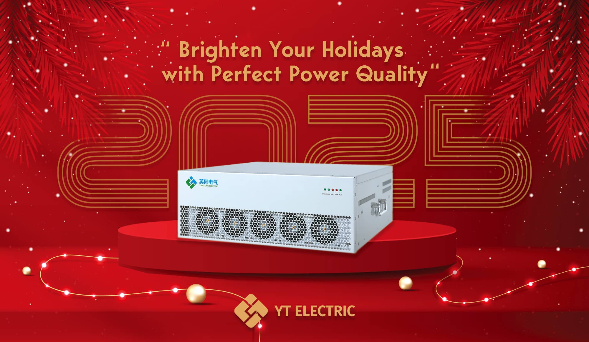 عيد ميلاد سعيد من YT Electric!